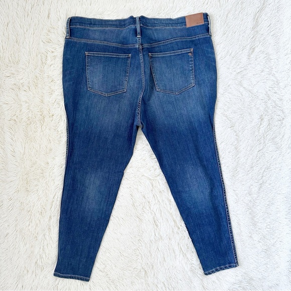 MADEWELL 10” High Rise Skinny Jeans in Danny Wash Size 37P Plus Size - Picture 3 of 8